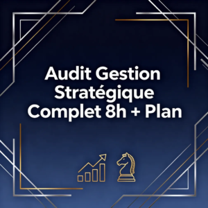 Audit Gestion Stratégique Complet 8h + Plan